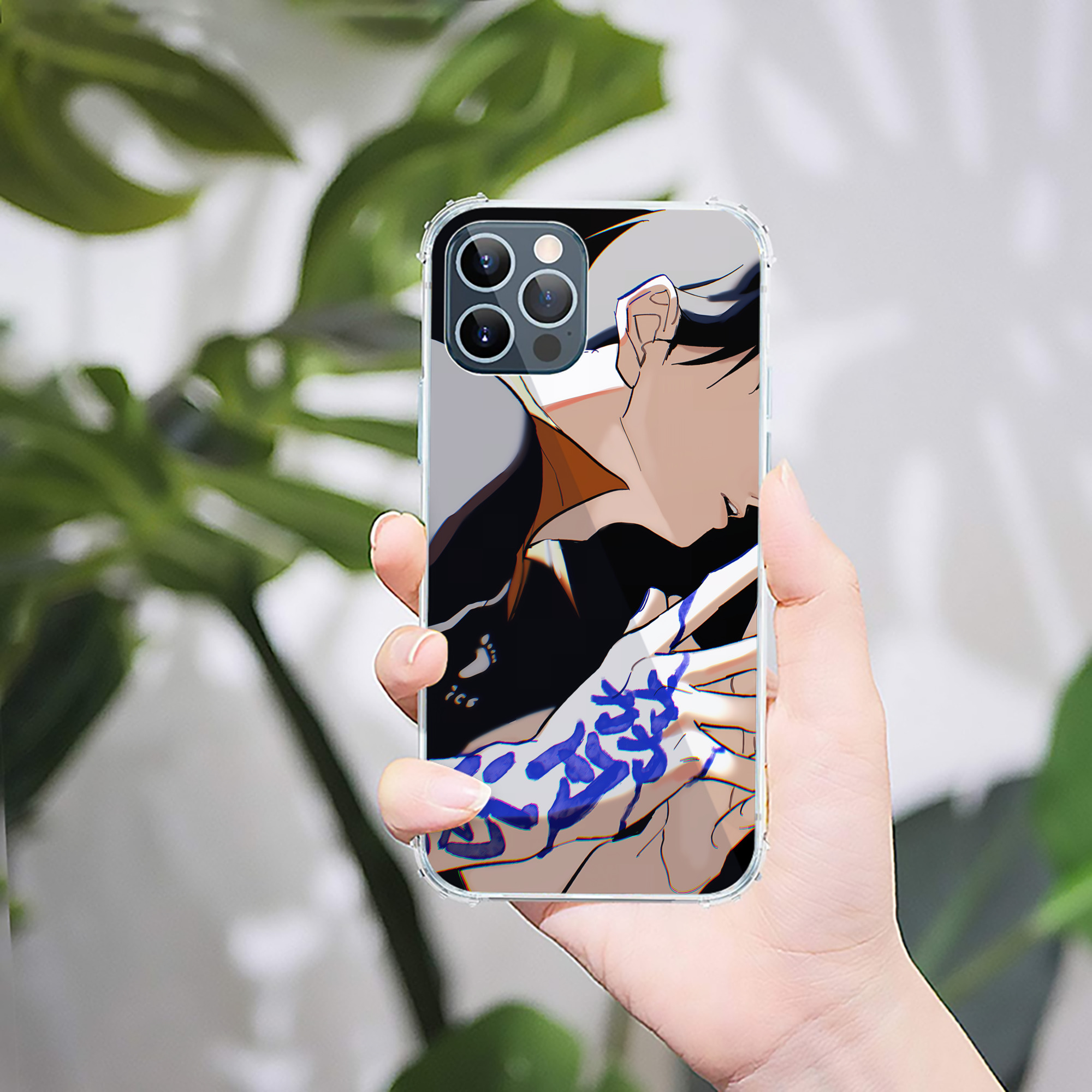 （画像用） ハイキュー!! Haikyu!! 【iPhone 12シリーズ対応】透明スマホケース（クリアソフトケース）